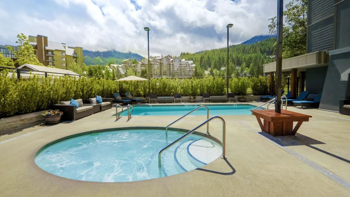 Aava Whistler Hotel outdoor pool