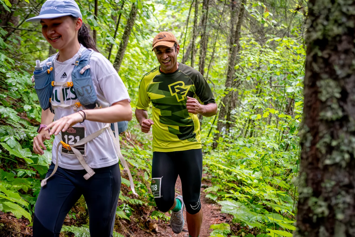 Views of Mount Currie from the Pemby Pounder course