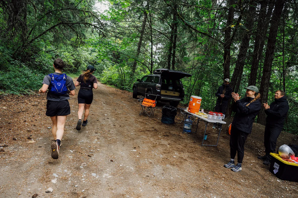 Volunteer at Pemberton trail run